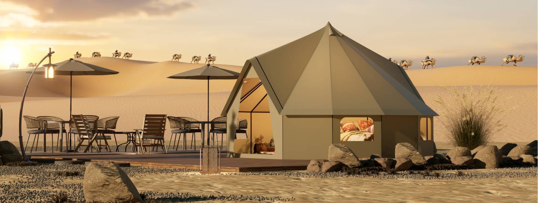 怀来县露营酒店帐篷产品